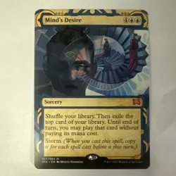 Magic the Gathering (mtg): STA: Minds Desire - Mythic - Full Art - Image 1