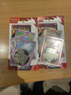 Pokemon TCG Scarlet & Violet Destined Rivals Checklane Blister Pair - Image 1
