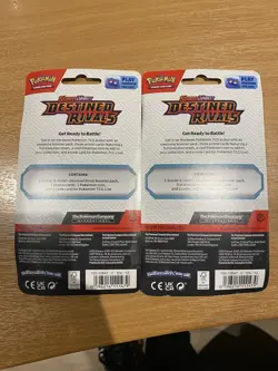 Pokemon TCG Scarlet & Violet Destined Rivals Checklane Blister Pair - Image 2