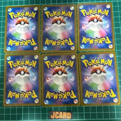 Pokemon Cards Eevee and Umbreon Set of 6 Pokemon Cards A026 - Image 3