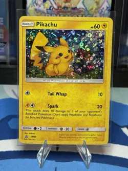 Pikachu SM86 Sun & Moon Black Star Promo Holo General Mills Pokemon - Image 1