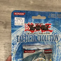 Yugioh Tactical Evolution 1st Edition Blister Pack Factory Sealed -read - Image 5
