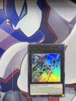 Yugioh Ultimate Dragonic Utopia Ray LIOV-EN039 Ultra Rare 1st Ed NM - Image 1