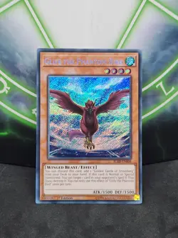 Yugioh Glife The Phantom Bird BLRR-EN008 Secret Rare 1st Edition NM - Image 1