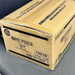 One Piece Card Game OP-11 A FIST OF DIVINE SPEED Sealed Case 12 Booster Box - Image 2