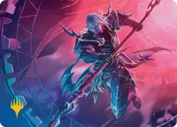 Estinien Varlineau Art Card (Gold-Stamped Planeswalker Symbol) [FINAL FANTASY Ar - Image 1