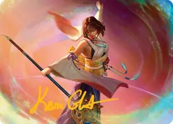 Yuna, Grand Summoner Art Card (Gold-Stamped Signature) [FINAL FANTASY Art Series - Image 1