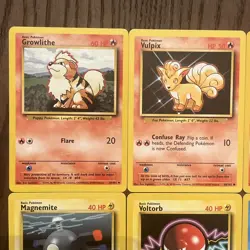 Pokemon Base Set Lot Of 12 Cards (1999) - Image 3