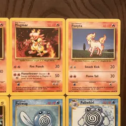 Pokemon Base Set Lot Of 12 Cards (1999) - Image 4