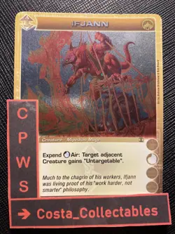 IFJANN - CHOOSE STATS - 1ST ED - RARE - ALLIANCES UNRAVELED - CHAOTIC CARD - NM - Image 1