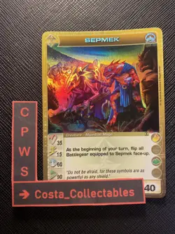 SEPMEK - 35/15/60/90/40 - ALLIANCES UNRAVELED - SUPER - CHAOTIC CARD - CCG - NM - Image 1