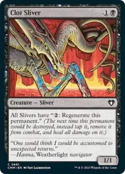 Clot Sliver - Near Mint MTG Commander Masters - Image 1