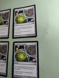 4 X Crucible of Worlds Fifth Dawn Regular - Image 3