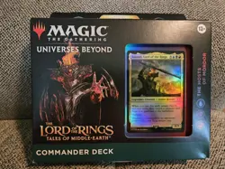 MTG The Hosts Of Mordor LOTR Commander Deck *NEW SEALED* Lord Of The Rings - Image 1