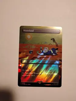 Wasteland (Borderless) (Surge Foil) Universes Beyond: Fallout Foil - Image 2