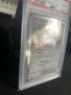 Aegislash PSA 10 SV 060 Prerelease Staff Promo Paradox Rift 2023 Pokemon - Image 2