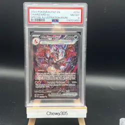 Charizard ex 234/091 SV: Paldean Fates Holo Pokemon PSA 8 - Image 1