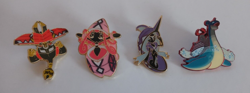 Pokemon Pins Guardian Deities Tapu Lulu Tapu Fini Tapu Bulu Lapras V Max - Image 2