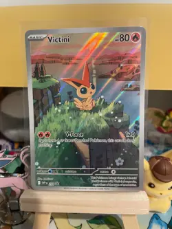 Victini Black Star Promo (208) - White Flare Black Bolt - Pokemon TCG - NM - Image 1