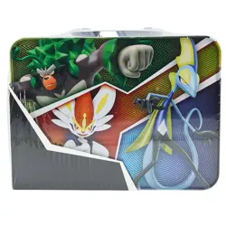 Pokemon TCG Fall 2020 Collector’s Treasure Chest Lunch Box Tin NEW Sealed - Image 2