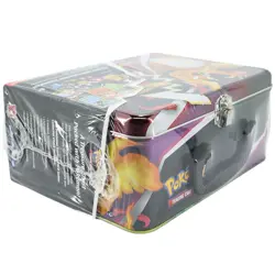 Pokemon TCG Fall 2020 Collector’s Treasure Chest Lunch Box Tin NEW Sealed - Image 3