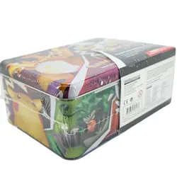Pokemon TCG Fall 2020 Collector’s Treasure Chest Lunch Box Tin NEW Sealed - Image 5