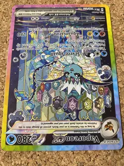 Vaporeon EX 149/131- SIR - Prismatic Evolutions - Eeveelution Pokemon TCG - Image 2