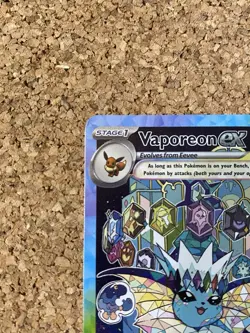 Vaporeon EX 149/131- SIR - Prismatic Evolutions - Eeveelution Pokemon TCG - Image 3