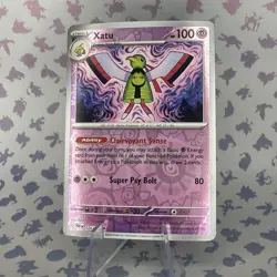 Xatu - 26/91 - Reverse Holo Rare - Pokemon Paldean Fates - Near Mint - Image 1