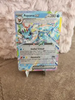 AQUANA EX PRE 023 / 131 Prismatisch Evolutionen NM Pokemon KARTE Deutsch - Image 1