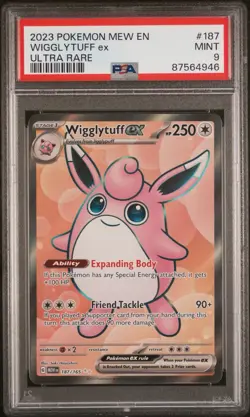 PSA 10 Wigglytuff ex 187/165 2023 S&V 151 2023 Pokemon Card - Image 1