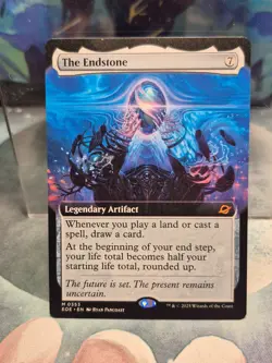 M 0353 The Endstone EXTENDED ART Artifact Edge of Eternities MTG Card - Image 1
