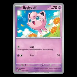 Jigglypuff 083/193 - Paldea Evolved Pokemon Card - Image 1