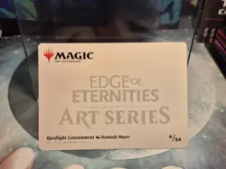#4 Hardlight Containment ART SERIES Edge of Eternities MTG Card 4/54 - Image 2