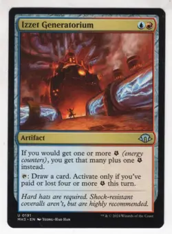 MTG Modern Horizons 3 Uncommon Card #191 Izzet Generatorium - Image 1