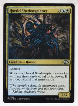 MTG Modern Horizons 3 Uncommon Card #188 Horrid Shadowspinner - Image 1