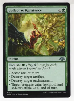 MTG Modern Horizons 3 Uncommon Card #147 Collective Resistance - Image 1