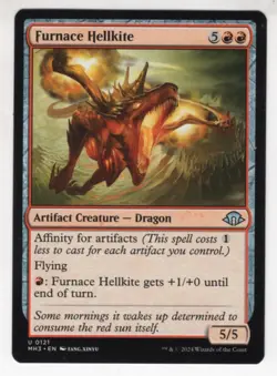 MTG Modern Horizons 3 Uncommon Card #121 Furnace Hellkite - Image 1