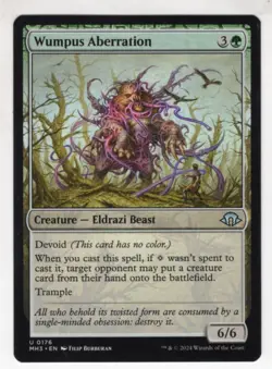 MTG Modern Horizons 3 Uncommon Card #176 Wumpus Aberration - Image 1