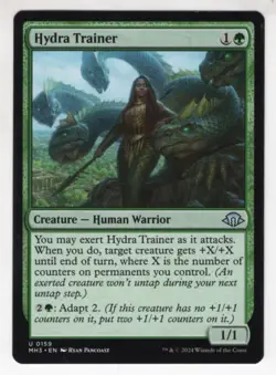 MTG Modern Horizons 3 Uncommon Card #159 Hydra Trainer - Image 1