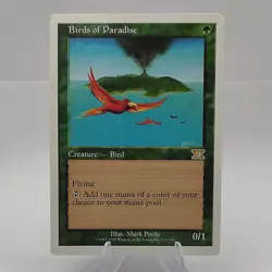 Birds of Paradise Classic MTG Core Set 6th Edition NEAR MINT (Excellent) 217/350 - Image 1