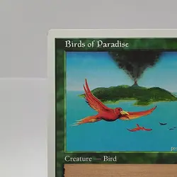 Birds of Paradise Classic MTG Core Set 6th Edition NEAR MINT (Excellent) 217/350 - Image 5