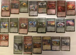 MTG FINAL FANTASY - LandFall Zell Dincht Sabotender Choco Combo Destruct Combo - Image 1