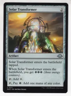 MTG Modern Horizons 3 Uncommon Card #211 Solar Transformer - Image 1