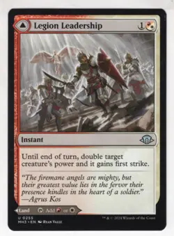 MTG Modern Horizons 3 Uncommon Card #255 Legion Leadership - Image 1
