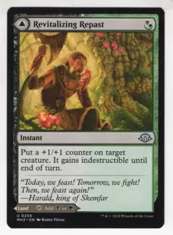 MTG Modern Horizons 3 Uncommon Card #256 Revitalizing Repast - Image 1