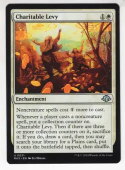 MTG Modern Horizons 3 Uncommon Card #21 Charitable Levy - Image 1