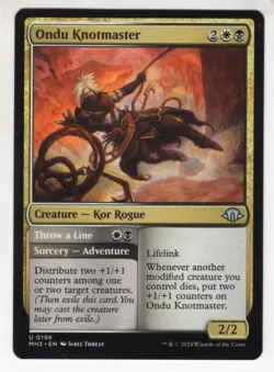 MTG Modern Horizons 3 Uncommon Card #196 Ondu Knotmaster - Image 1