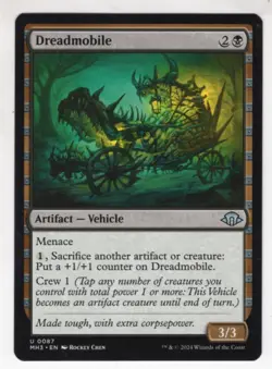 MTG Modern Horizons 3 Uncommon Card #87 Dreadmobile - Image 1