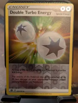 Pokemon TCG Brilliant Stars Double Turbo Energy Reverse Holo 151/172 - Image 1